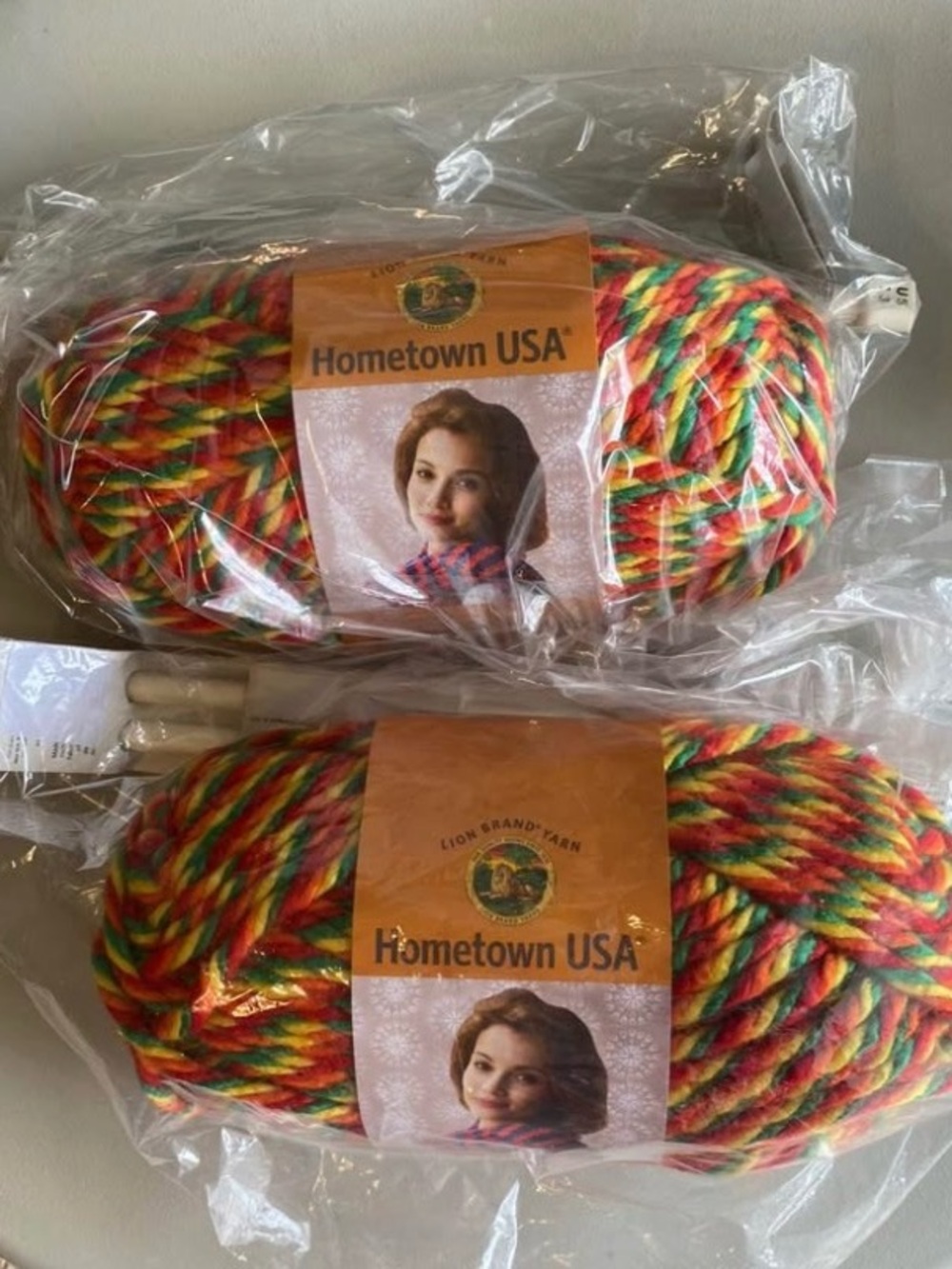 Lion Brand Easy Knit Scarf Yarn Kits (2)